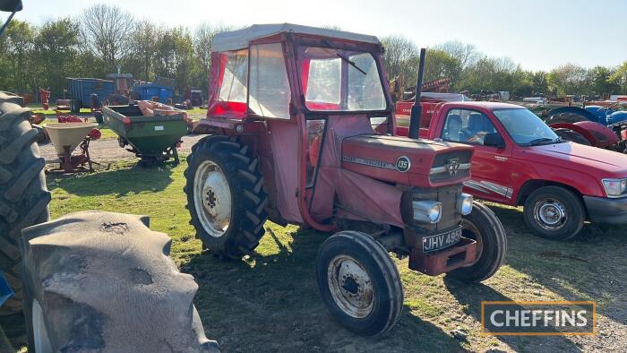 1971 MASSEY FERGUSON 135 3cylinder diesel TRACTOR Serial No. 135405761