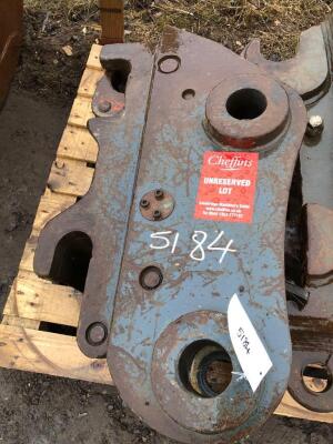 Hill 20 Ton Excavator Quick Hitch UNRESERVED LOT