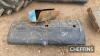 Fordson E27N fuel tank and toolbox