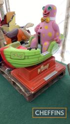 Coin-operated Mr. Blobby ride