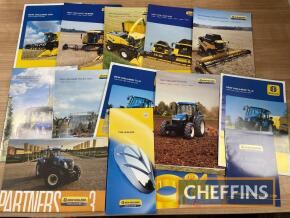 New Holland, qty of agricultural tractor and combine range brochures and sales leaflets etc. (14)