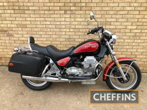 1994 1064cc MOTO-GUZZI 1100i California MOTORCYCLE Reg. No. L354 PVW Frame No. KD12015 Engine No. KD11208 In the current ownership since 2006 and equipped with crash bars, luggage rack and panniers. The current mileage is just 15,386, which is backed up b