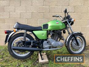 1971 744cc LAVERDA 750 GT MOTORCYCLE Reg. No. EKH 898J Frame No. LAV750F 5408 Engine No. 750 5408 A matching numbers example of the GT, that was marketed as direct competition to the Bonneville and Commando. This machine has been imported privately and wa