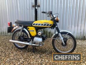 1977 49cc YAMAHA FS1-DX MOPED Reg. No. RDO 339R Frame No. 596 015475 Engine No. 596 019824 The iconic 'Fizzy' was for many the first taste of freedom back in the 1970s when at 16, with the completion of a provisional license form and a pair of L plates, t