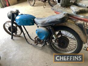 1963 648cc BSA A10 project MOTORCYCLE Reg. No. VJL 457 Frame NO. GA7-15325 Engine No. DA10-14980 The DVLA website shows this registration number to be still live for the A10 which consists of a (nearly) rolling chassis with gearbox together with the corre