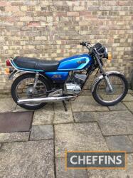 1989 YAMAHA 98cc RXS100 MOTORCYCLE Reg. No. F184 TDX Frame No. 31J011171 Engine No. 31J011171 The vendor describes the RXS as running well with just 20,329 recorded miles. He further states, that this is a complete machine and a straightforward restoratio