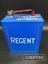 Regent; a 2gallon fuel can, restored