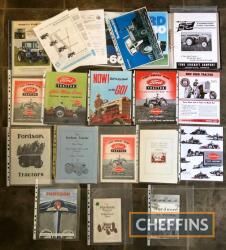 Ford and Fordson facsimile brochures and other literature, qty in a file