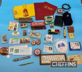 Petrol station ephemera, promotional items etc.