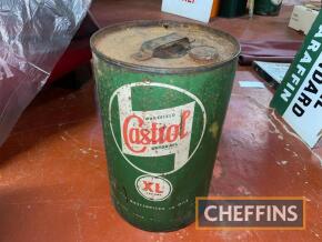 Wakefield Castrol XL 5gallon oil drum