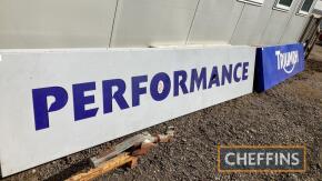 Large Performance dealership sign