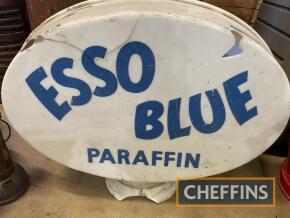 Esso Blue Paraffin plastic fuel pump globe (damage)