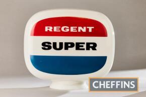 Regent Super, a c1960s glass 'Television' style globe in near mint unused condition