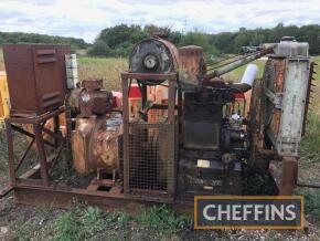 WWII generator, Tangye engine in running order, electrics untested