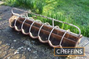 Piglet trough, 14 cups, in good condition