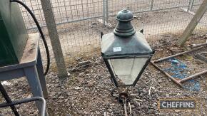 Victorian gas street lamp, ex-Clenkenwell