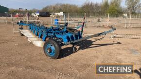 Ransomes Hexatrac TS69 oil bath lift 6furrow trailed plough on rubber tyres