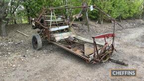 c.1940s McCormick 10ft PTO driven power binder, complete with canvases