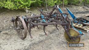 Ransomes 13 tine trailed cultivator