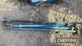 4no. Ford steering rods