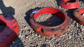 Massey Ferguson 2no. 4-wheel traction front wheel weights