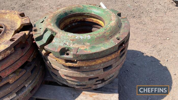 8no. Ford wheel weights