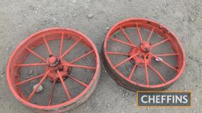 Allis Chalmer 28ins front steel wheels