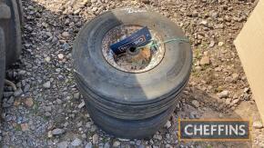 2no. 15x6.00x6 implement wheels and tyres