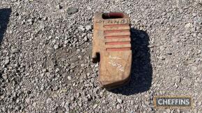 Massey Ferguson 65 front weights (3)