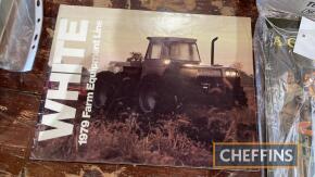 White Farm equipment sales booklet, c.1979