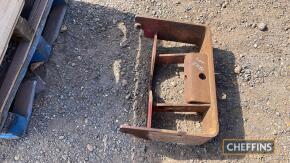 Massey Ferguson front weight carrier