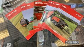Kuhn straw blower, round bales, large square balers and bale wrappers sale brochures