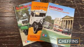 Bedford bus and coach since 1931, Bedford commercial vehicles since 1931, two booklets also Bedford vehicles Golden Jubilee souvenir programme 1981