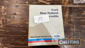 Ford/New Holland product training manual for 8000 combines, balers etc.