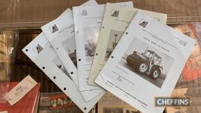 5no. NAIE test report books for Ford 5000, 3600, 4100, 7600 and County 1454