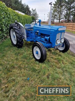 FORDSON Super Dexta 3cylinder diesel TRACTOR Reg. No. KSO 659 Serial No. C905919 Stated to have been subject to a restoration