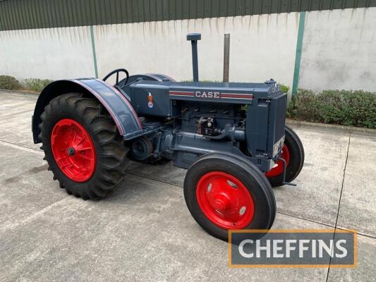 1932 CASE Model C 4cylinder petrol/paraffin TRACTOR Reg. No. 455 XUA Serial No. C361540 A well-presented example, fitted with pneumatic tyres all round. Ex-Paul Rackham collection 2015