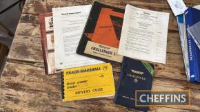 Fowler Challenger 3 sales book, field manual and price lists