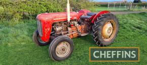 1963 MASSEY FERGUSON 35X Multi-Power 3cylinder diesel TRACTOR Reg. No. NWT 141A Serial No. SNMYW346854 Fitted with a pick-up hitch