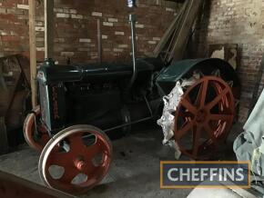 1944 FORDSON Standard N 4cylinder petrol/paraffin TRACTOR Stated to be a genuine tractor, that competed in ploughing matches and was last running and driving c.5 years ago