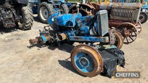 FORDSON skid unit Fitted with Howard reduction gearbox, ex-Howard rota-digger