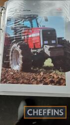 Massey Ferguson product information guides for 3600, 5400, 6400, 8200 and 8600 Series tractors, 900 loaders, 8900 handlers and more