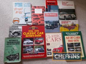 Classic car, motoring and mechanics books (12)