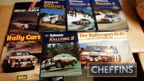 World of Rallying books from the 70s and 80s