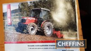 Massey Ferguson sales brochures for 4200, 4300, 5400, 4400 and 3600 Series tractors and ground care equipment