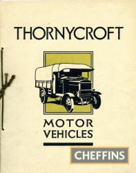 Original 47-page (August 1920) Thornycroft Motor Vehicle sales brochure showing colour and black and white images of types X, BT, Q, J, passenger and commercial vehicles. Embossed front cover, all in very good condition