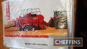 Massey Ferguson sales brochures for 185 to 190 balers, 1800 balers, 20 and 7200 Series combines etc.