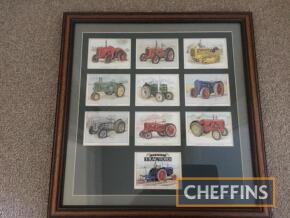 Classic Series of 10 by Golden Era, framed and glazed, 14 x 14ins