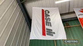 Case International tractor flag, 2.1 x 1.5m