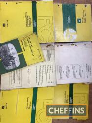 John Deere tractor/combine and others technical, parts and operators' manuals (7)